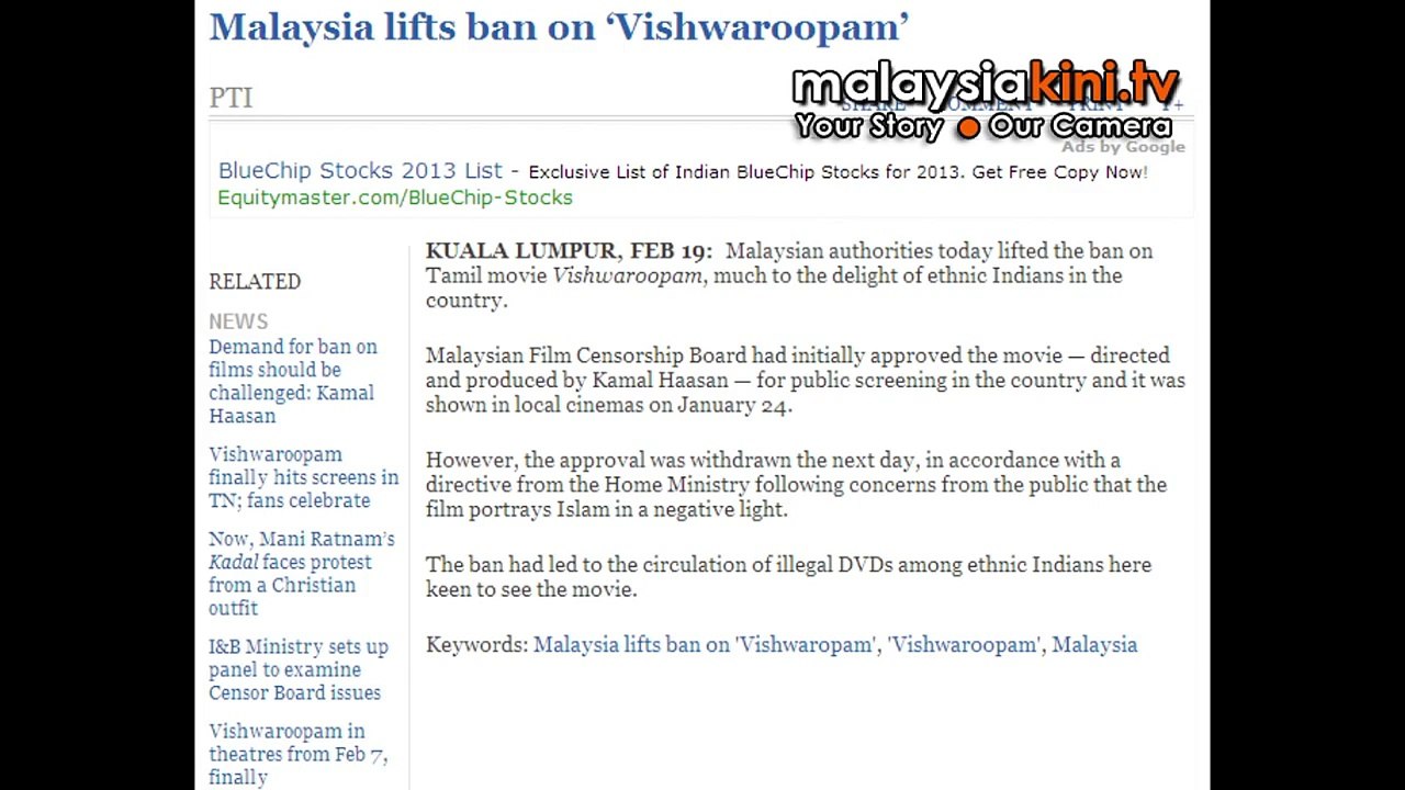 Nod for film Vishwaroopam after further cuts