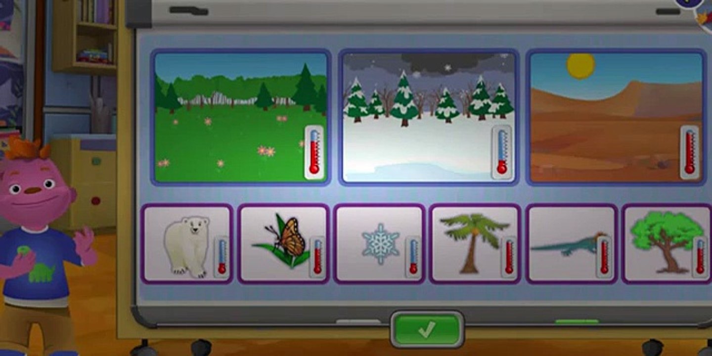 Sid The Science Kid Weather Surprise Cartoon Animation PBS Kids Game Play Walkthrough