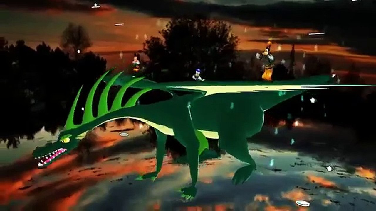 [Mickey Mouse] I Am A Little Teapot Flying Dragon Cartoon Song [I am a little Teapot]