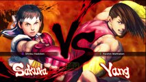 Super Street Fighter IV: Arcade Edition Gameplay | Set 1: Yang vs Sakura