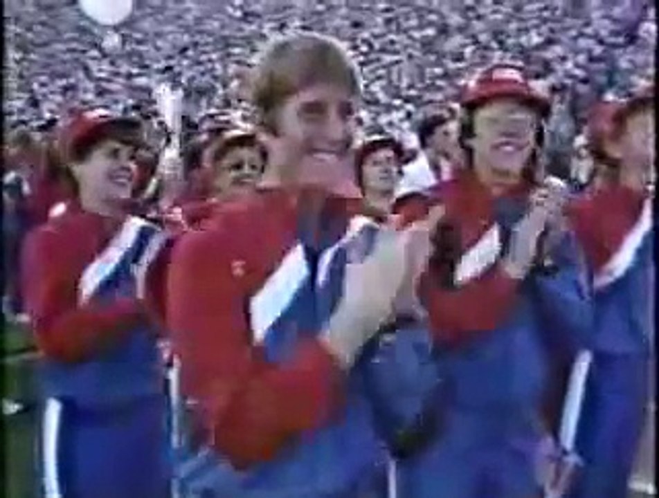 Los Angeles 1984 Opening Ceremony - Lighting of the cauldron