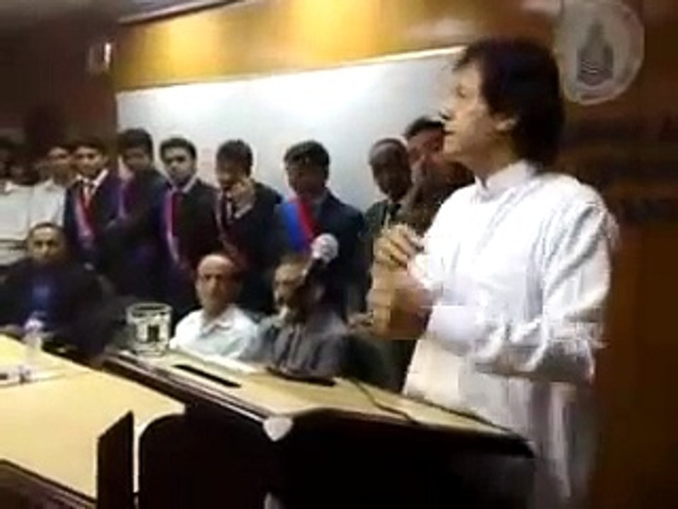 Imran Khan Address at MAJU [in Urdu] » 5/5