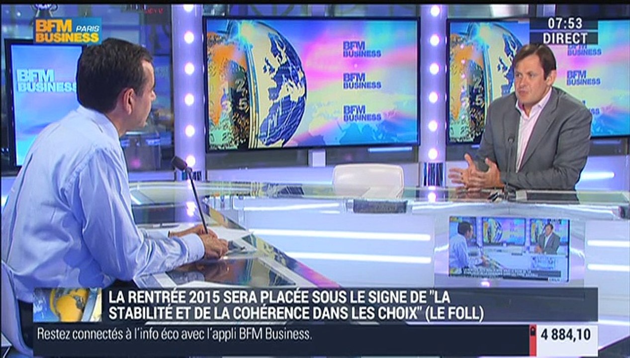 Baisse d'impôts en 2016: "C'est une promesse raisonnable politiquement et économiquement": François Kalfon - 20/08