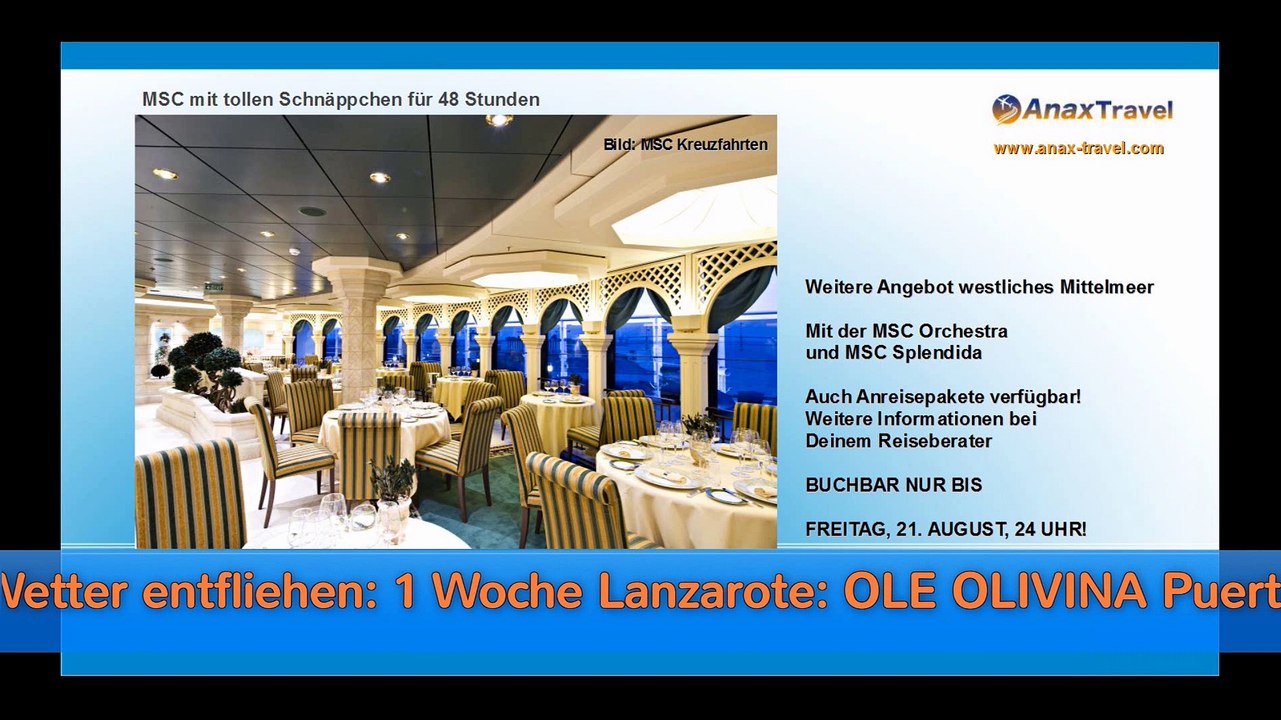 Reisenews:  Kreuzfahrten - Aktivurlaub - Reisehinweise