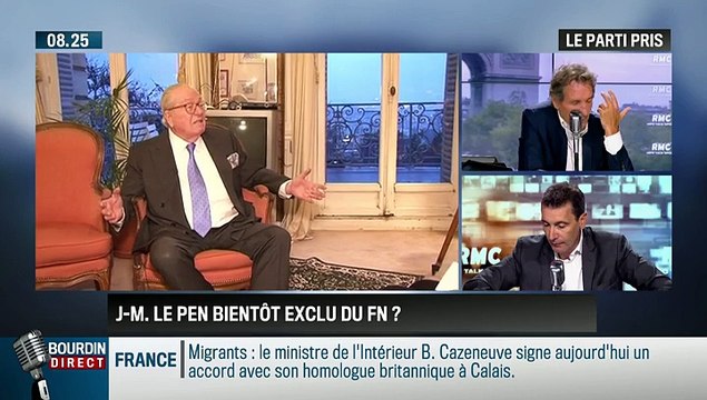Le parti pris de Thierry Arnaud: Jean-Marie Le Pen sera-t-il bientôt exclu du FN ? - 20/08