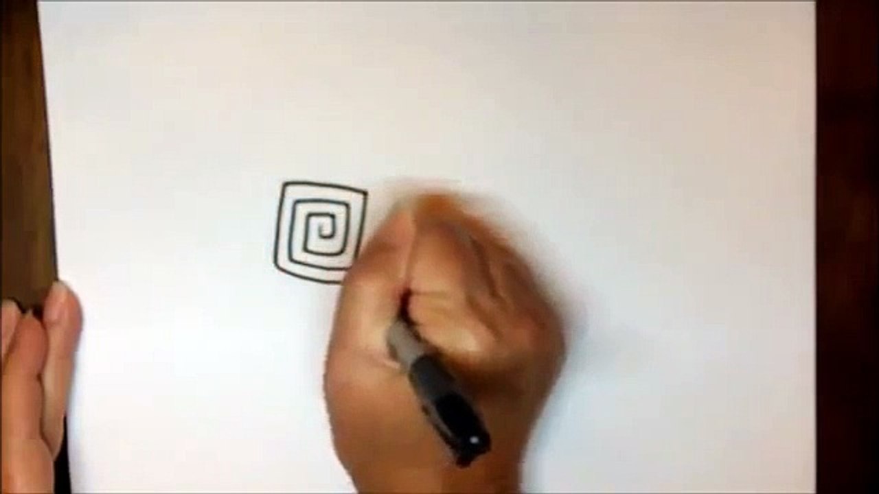 How to Draw a Rose Step by Step Cartoon Simple Flower Tutorial