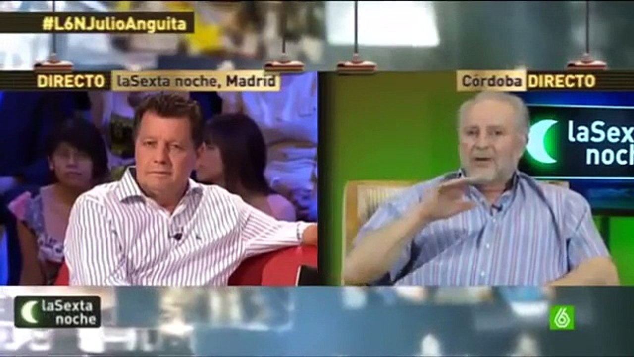 Julio Anguita en La Sexta Noche 15 de Junio 2013