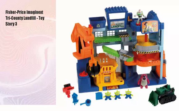 Fisher-Price Imaginext Tri-County Landfill - Toy Story