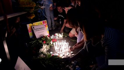 Candlelit vigil for Bangkok bombing victims