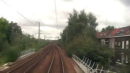 Voyage en cabine à bord du TER Mouscron (B) - Lille