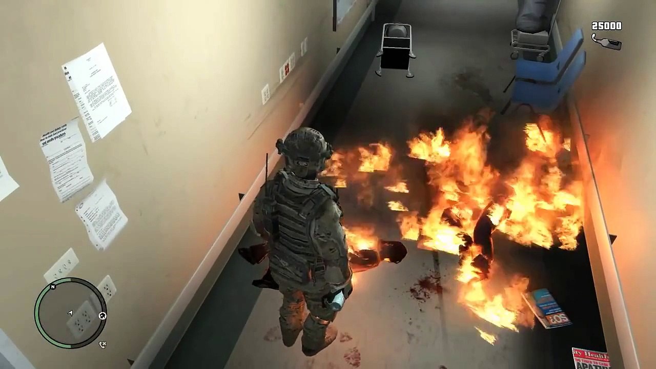 GTA 4: Call of Duty in GTA! - (Soldier + Terrorist Mod Funny Moments) -TheGamingLemon