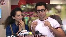 KATTI BATTI STAR CAST KANGANA & IMRAN VISIT RED FM STUDIO