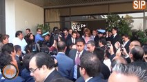 Caos entre prensa y seguridad de Enrique Peña Nieto en el IFE depues de su registro como candidato