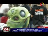 Así fue la asombrosa exhibición de artistas plásticos de películas de ficción
