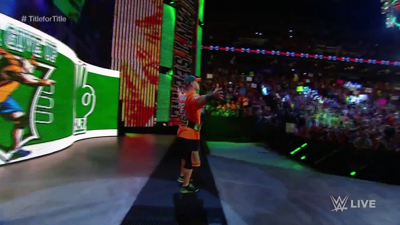 John Cena vs. Seth Rollins Contract Signing: Raw, Aug  17, 2015