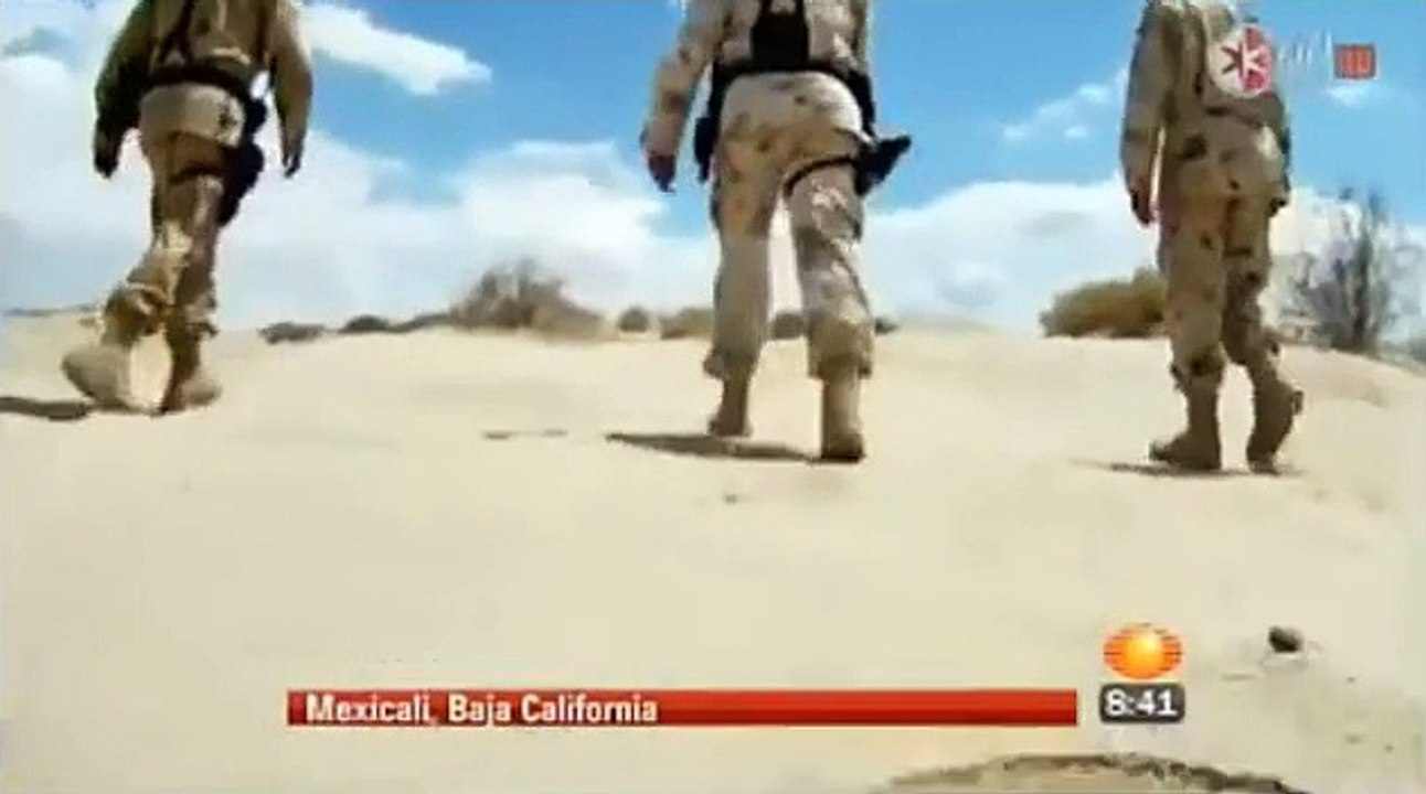 EJÉRCITO MEXICANO - ENTRENAMIENTO EN EL DESIERTO