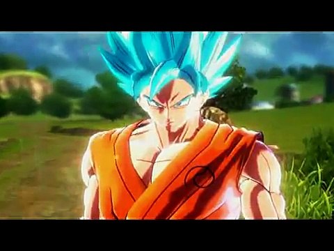 Dragon ball Xenoverse pc GAMEPLAY!! Goku SSGSS VS Golden Frezzer