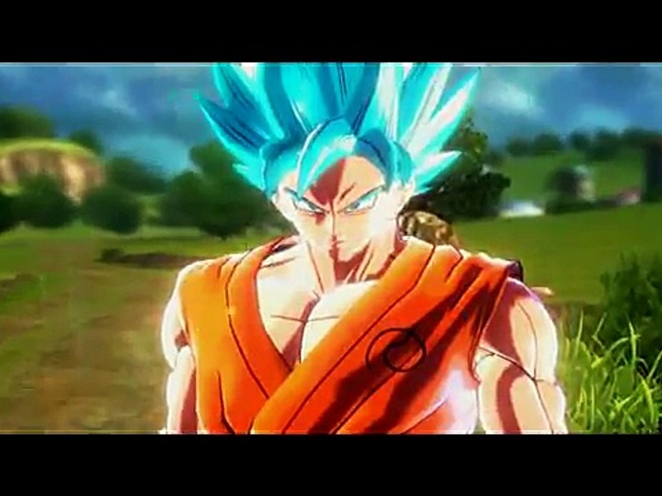Dragon ball Xenoverse pc GAMEPLAY!! Goku SSGSS VS Golden Frezzer