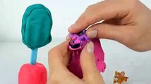 Play-Doh Ice Cream Surprise Eggs Toys Mickey Mouse Thomas the Tank Peppa Pig Frozen Cars 2