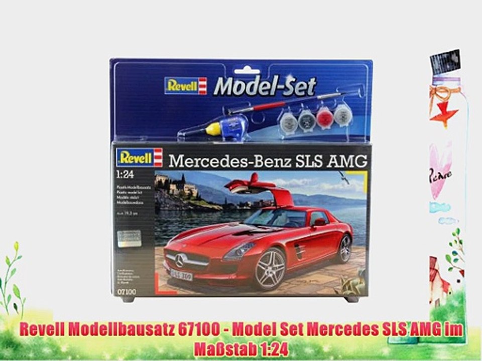 Revell Modellbausatz 67100 - Model Set Mercedes SLS AMG im Ma?stab 1:24
