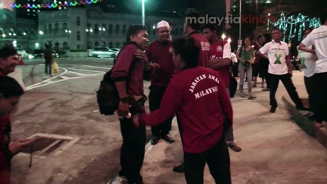 At Dataran Merdeka: Fasting against hazards
