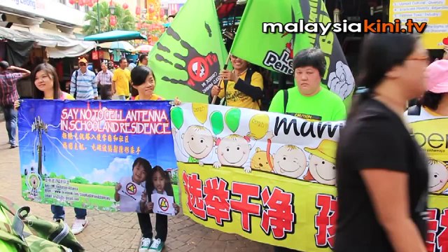 Himpunan 112: Festival-like atmosphere at Jalan Sultan