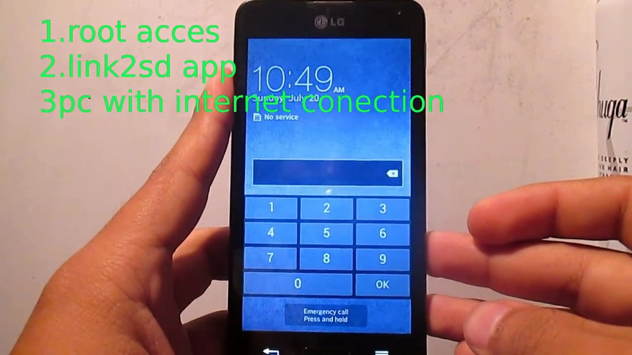 increase  internal storage up to 32Gbs on any android lg f6 etc..