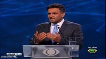 Debate BAND: Aécio detona Dilma sobre financiamento de porto em Cuba