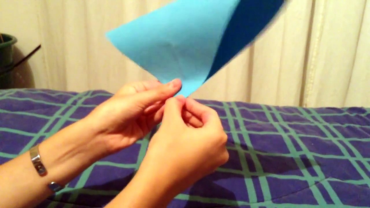 Tutoríal de origami- caja de papel