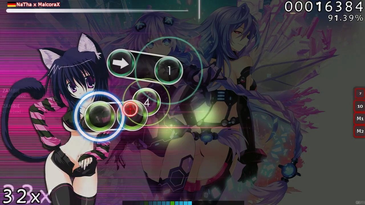 Osu with ZAMBIE  nao - Rave:tech(^_^)New;world