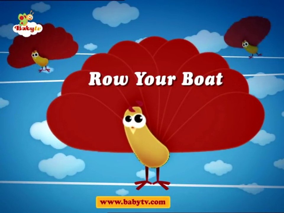 Row, Row, Row Your Boat - Babytv