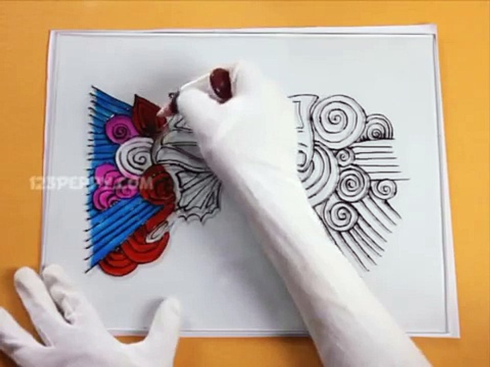 How to Make a Butterfly Glass Painting