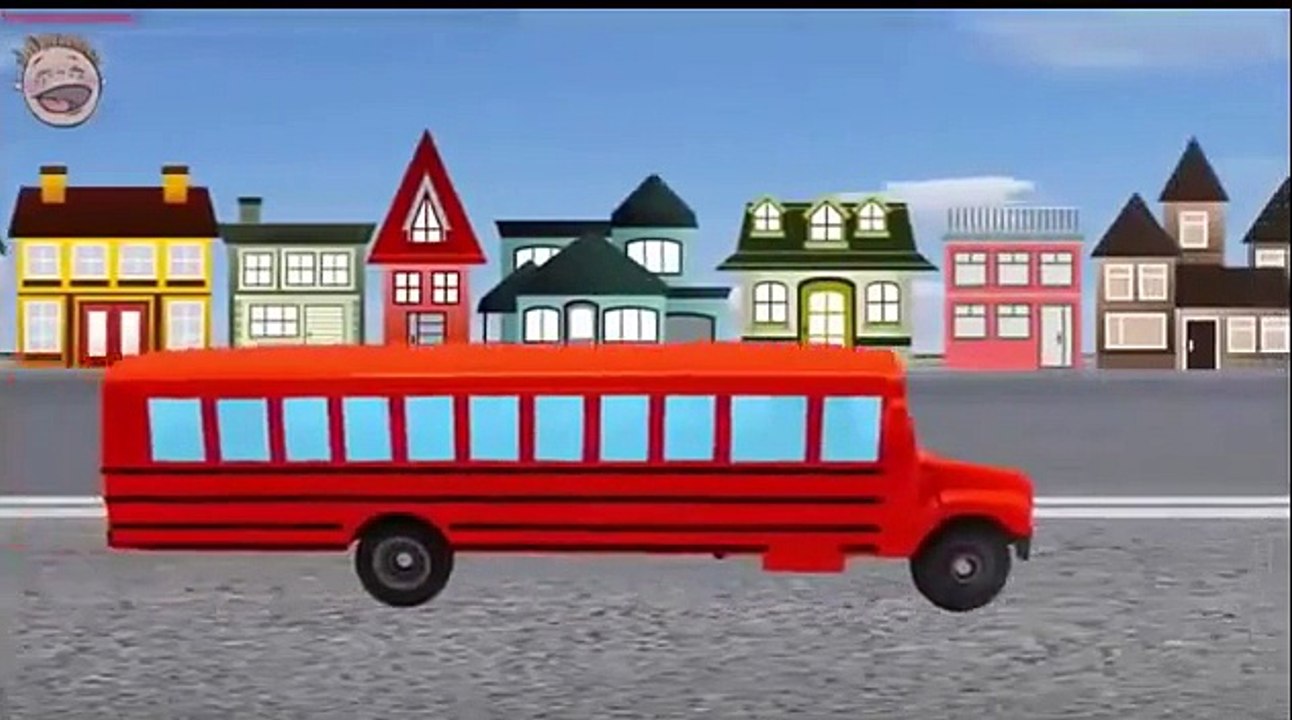 School Buses Teaching Colors - Learning Colours Video for Kids