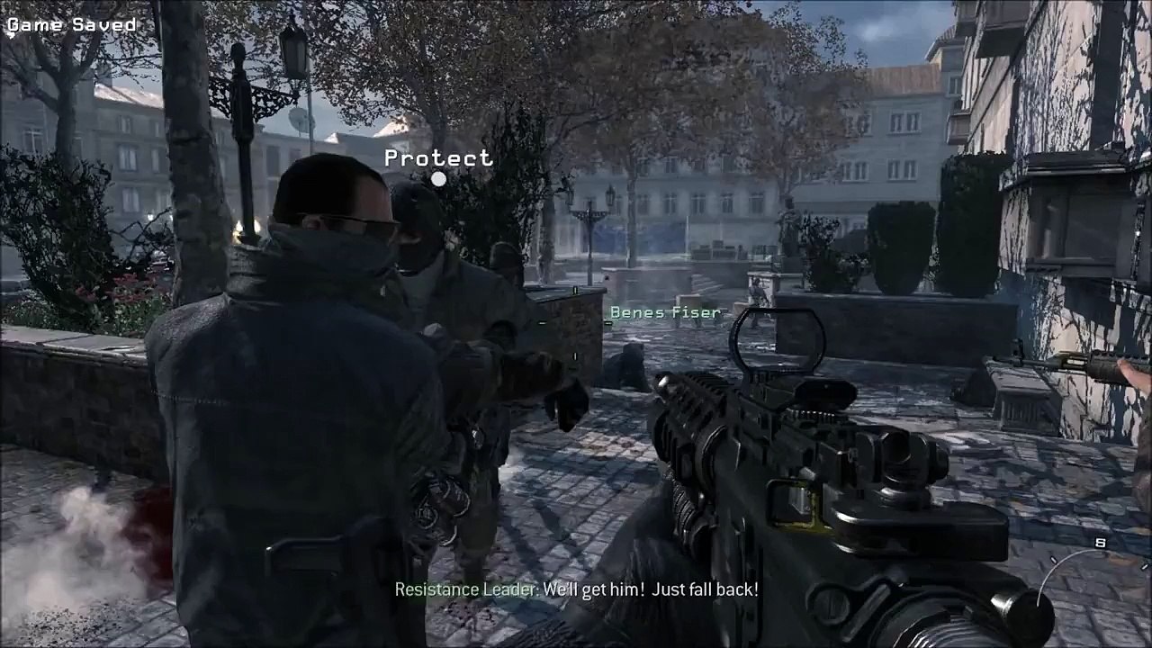 CALL OF DUTY MW3 SOAP DIES, CAPTAIN PRICE CONFRONTS YURI, HD 1080P