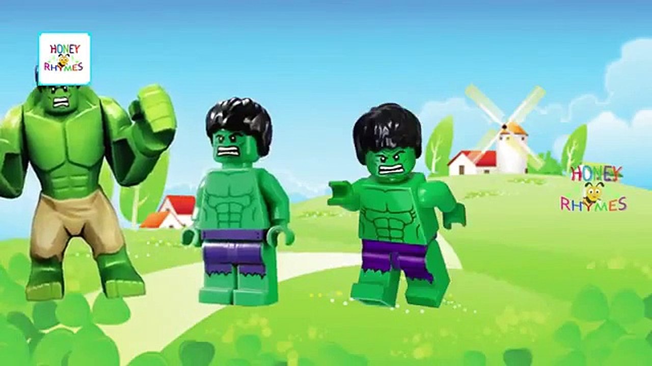 Hulk V Frozen Cartoon Finger Family Collection | Finger Family Hulk and Frozen Rhymes For Children