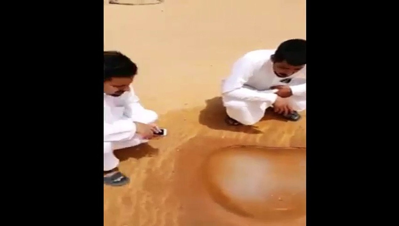 miracle of 2015 in desert of saudia,miracle of ALLAH,must watch this amazing video,what you say about this video?
