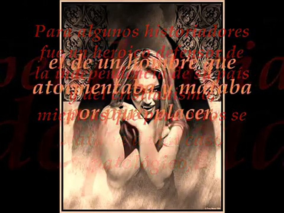 Tributo a dracula "Vlad Tepes"( musica de Johann Sebastian Bach Toccata y Fugee in d minor)