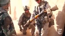 Marines in Afghanistan Take Sniper Fire During Firefight