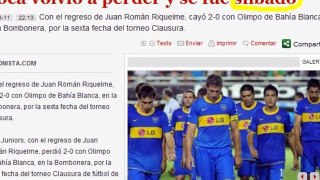 Boca abandona River alienta...