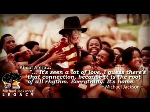 MICHAEL JACKSON et ses frères en AFRIQUE ( senegal-sud afrique-gabon-cote d'Ivoire)