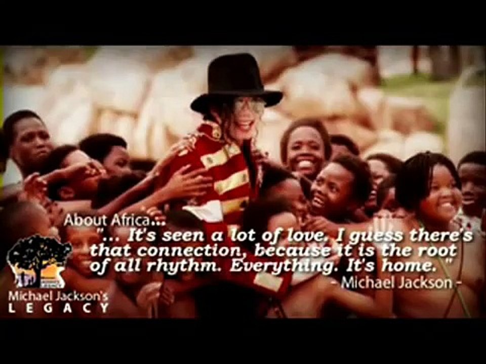 MICHAEL JACKSON et ses frères en AFRIQUE ( senegal-sud afrique-gabon-cote d'Ivoire)