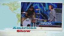 America's Got Talent  3 Shades of Blue   Pop Rock Band Covers Nina Simone's 'Feeling Good'