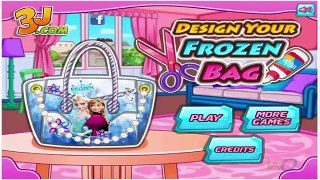 Design Your Frozen Bag For Children | Disney Frozen Baby Game | Cartoon Frozen Games