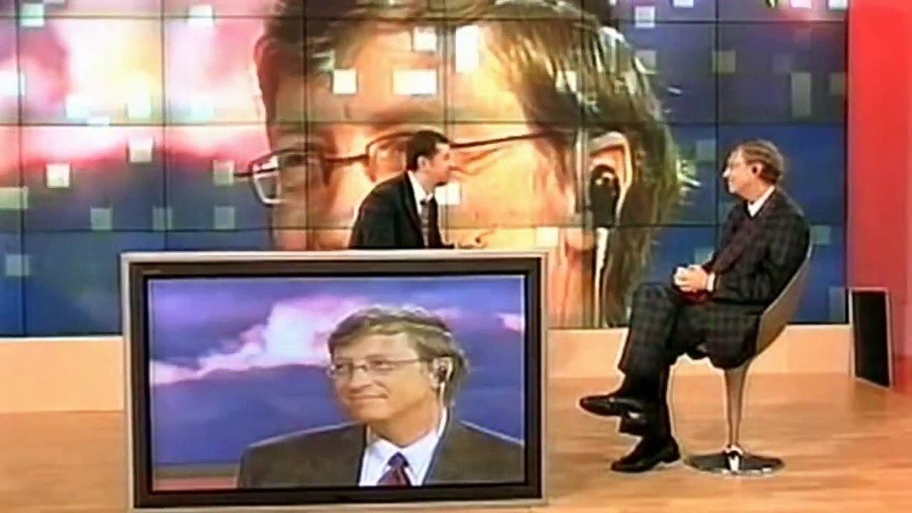 Intervista - Bill Gates ospite di "Che tempo fa" di Fabio Fazio