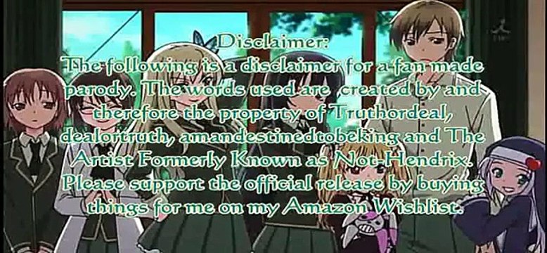 I Don't Have Many Friends Abridged Parody One Shot (Haganai Parody 1)