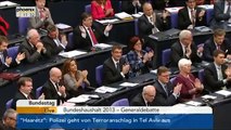 Generaldebatte im Bundestag: Merkel