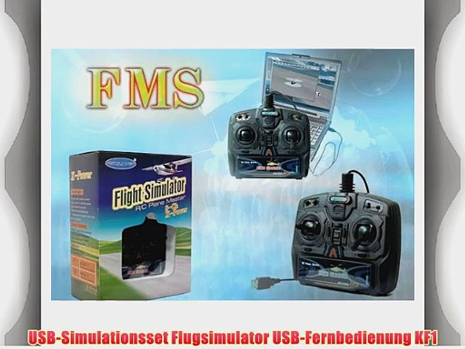 USB-Simulationsset Flugsimulator USB-Fernbedienung KF1