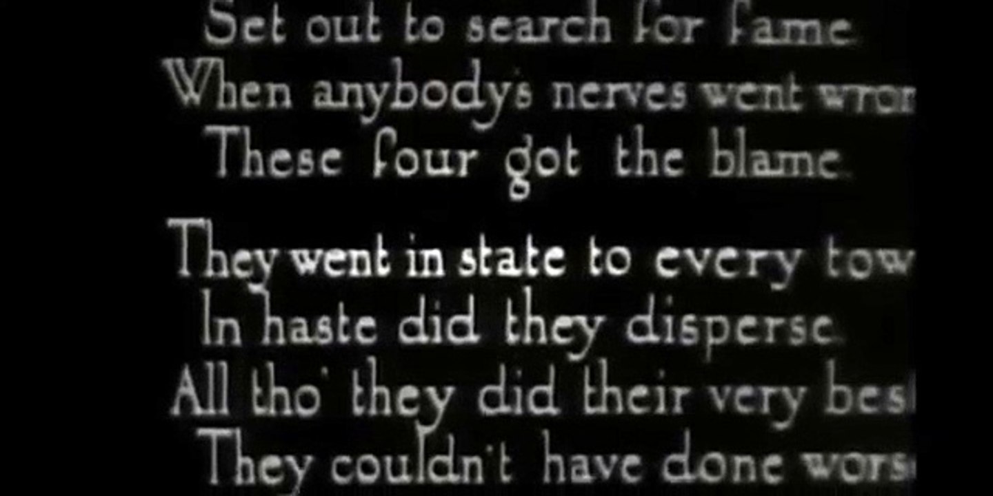 The Four Musicians of Bremen (1922) A Walt Disney Laugh-O-Gram Cartoon