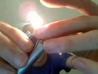 9 volt battery to connect on the light bulb also paper clips