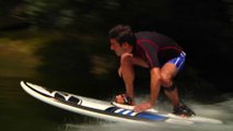Electric Surfboards turn Mississippi river into great new surf spot! River jetsurfing 2015